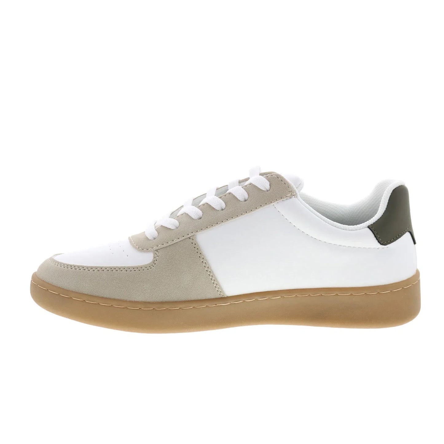 Ben Sherman Hyde BSMHYDV-1624 Mens White Lace Up Lifestyle Sneakers Shoes