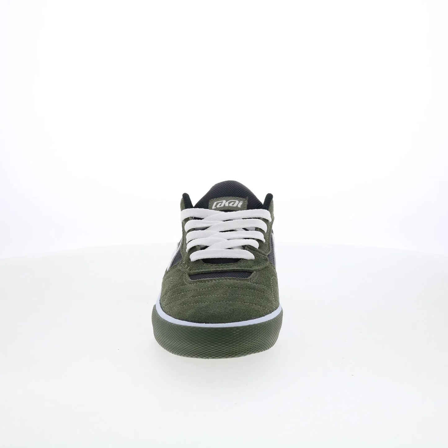 Lakai Cambridge Mens Green Suede Lace Up Skate Inspired Sneakers Shoes