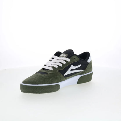 Lakai Cambridge Mens Green Suede Lace Up Skate Inspired Sneakers Shoes