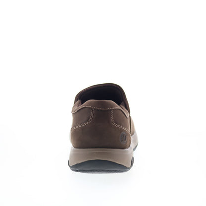 Dunham Battery Park Mens Brown Extra Extra Wide 6E Loafers Casual Shoes