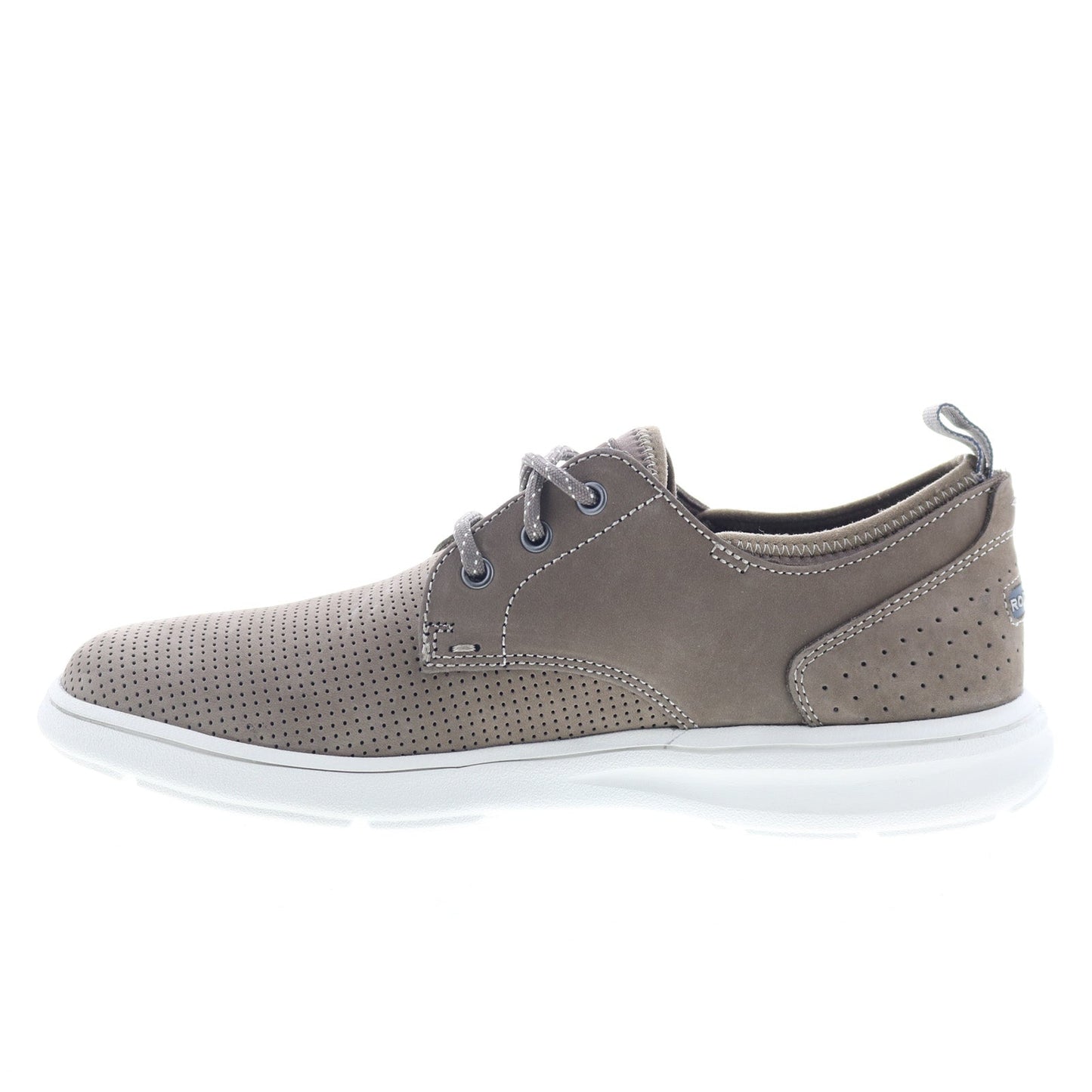 Rockport Zaden Plain Toe CH4925 Mens Gray Oxfords & Lace Ups Casual Shoes