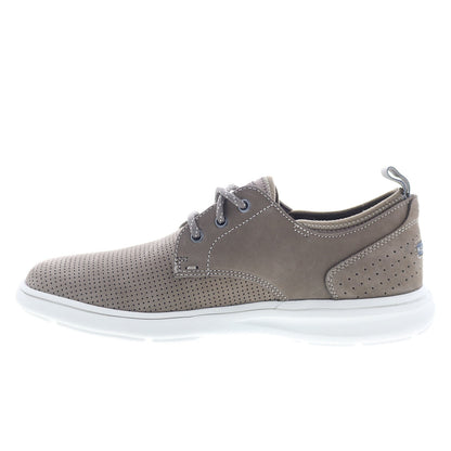 Rockport Zaden Plain Toe CH4925 Mens Gray Oxfords & Lace Ups Casual Shoes
