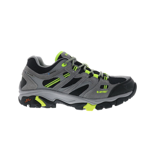 Hi-Tec Apex Low WP CH80047M-NY Mens Gray Suede Lace Up Hiking Boots