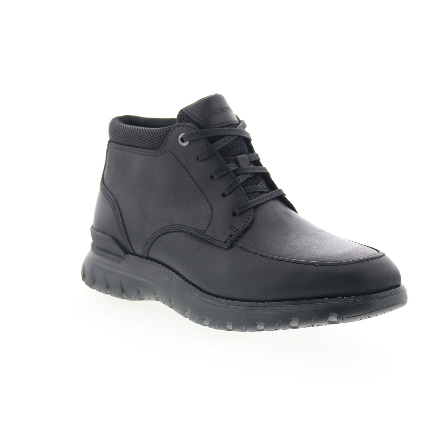 Rockport Total Motion Sport Apron CJ0915 Mens Black Wide Chukkas Boots