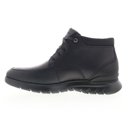 Rockport Total Motion Sport Apron CJ0915 Mens Black Wide Chukkas Boots