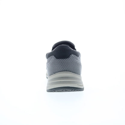 Rockport Fulton Slip On CJ1660 Mens Gray Canvas Lifestyle Sneakers Shoes