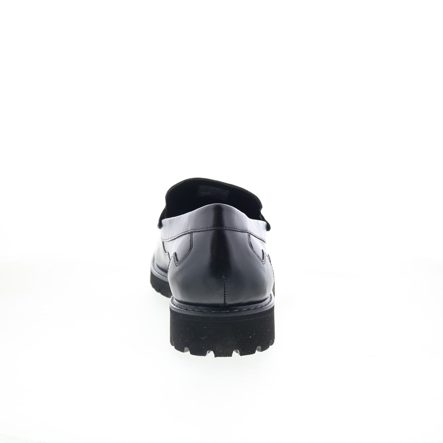 Rockport Maverick Penny CJ3770 Mens Black Wide Loafers Penny Shoes