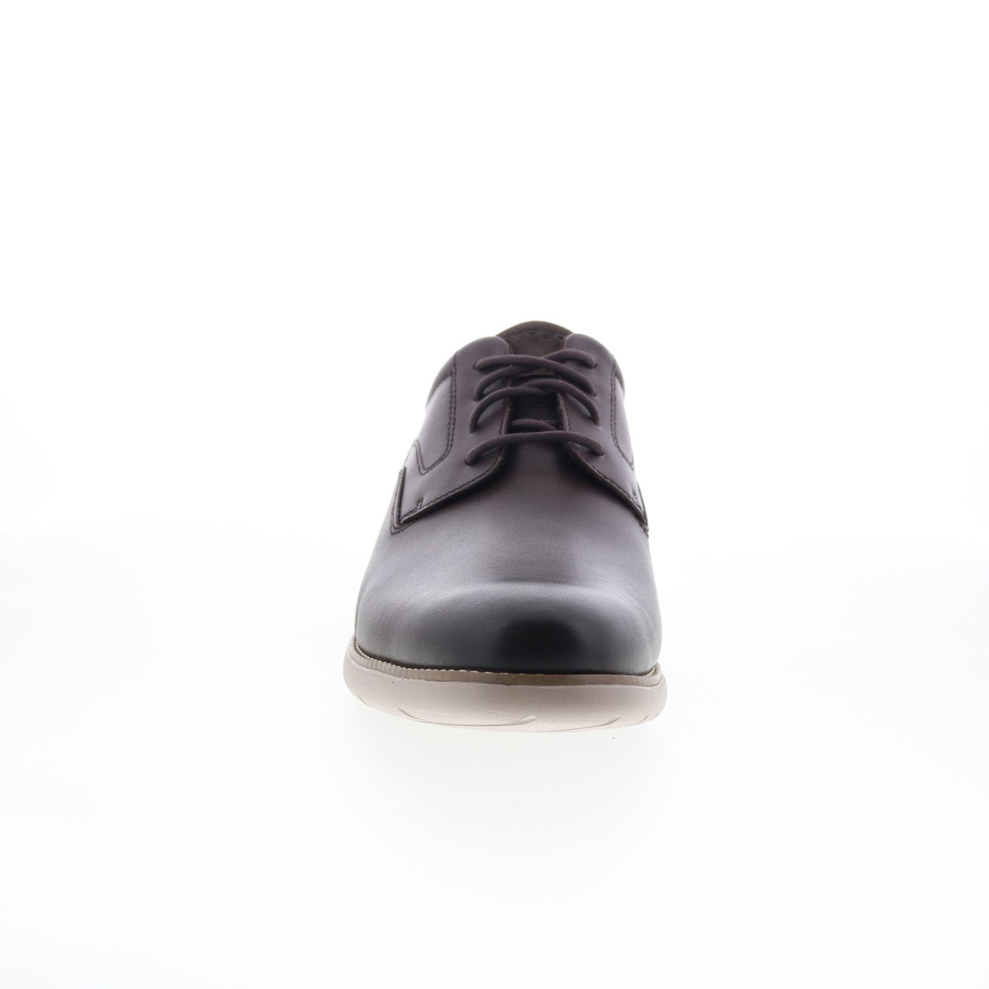 Rockport Garett Plain Toe Mens Brown Oxfords & Lace Ups Plain Toe Shoes