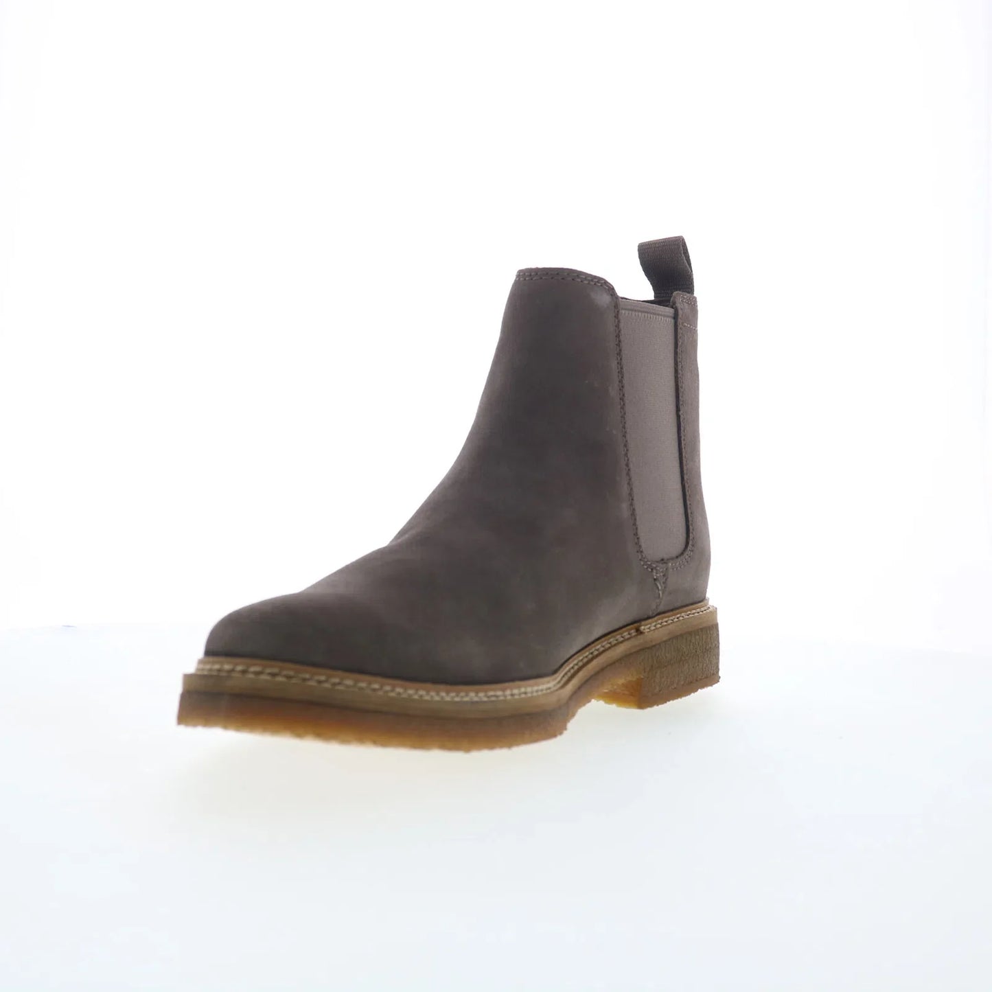 Clarks Clarkdale Easy 26173534 Mens Gray Suede Slip On Chelsea Boots