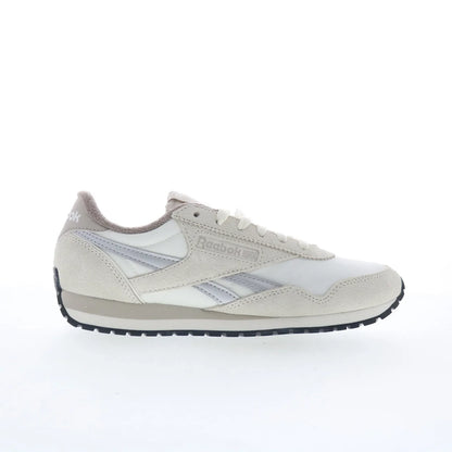 Reebok Classic AZ Womens White Suede Lace Up Lifestyle Sneakers Shoes