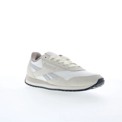 Reebok Classic AZ Womens White Suede Lace Up Lifestyle Sneakers Shoes