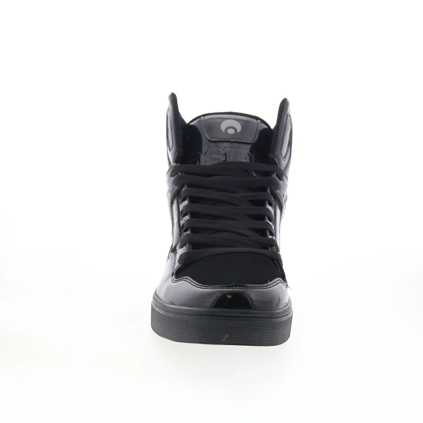 Osiris Clone 1322 2974 Mens Black Leather Skate Inspired Sneakers Shoes