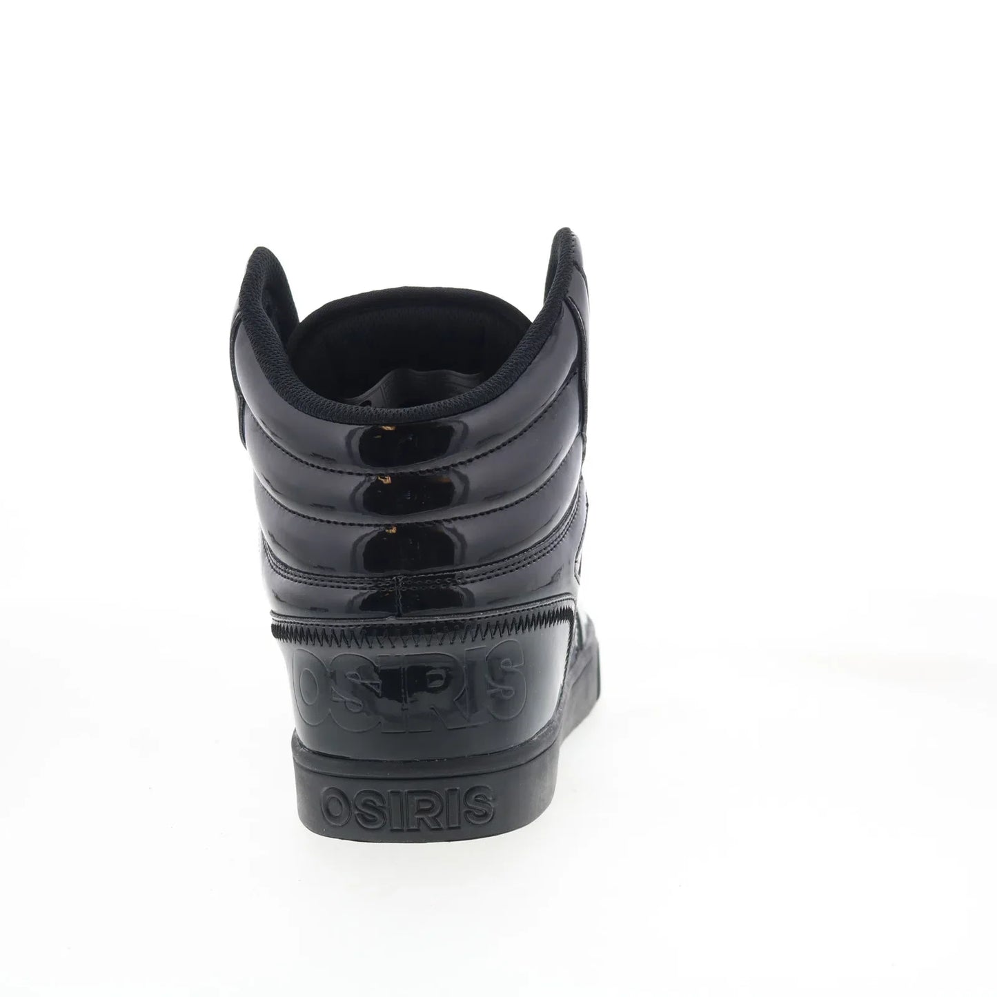 Osiris Clone 1322 2974 Mens Black Leather Skate Inspired Sneakers Shoes