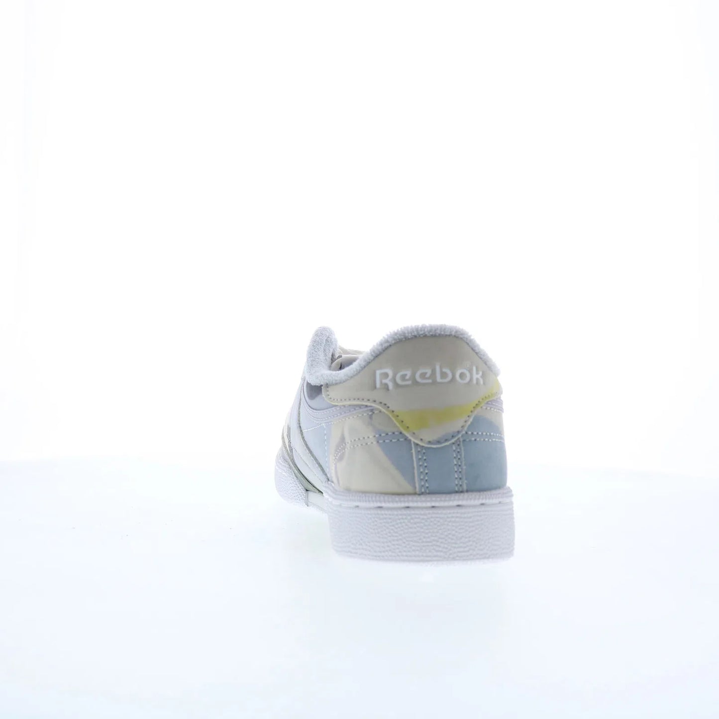 Reebok Club C 85 Eames Office Mens Gray Leather Lifestyle Sneakers Shoes