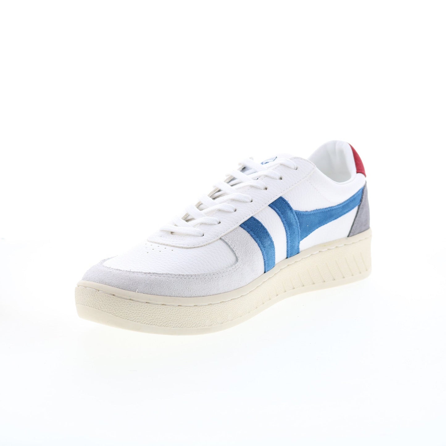 Gola Grandslam Trident CMA415 Mens White Suede Lifestyle Sneakers Shoes