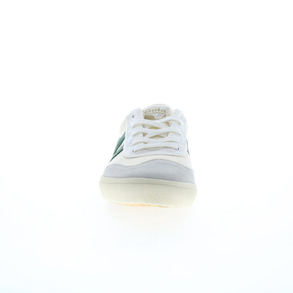 Gola Badminton Mesh CMB321 Mens White Leather Lifestyle Sneakers Shoes