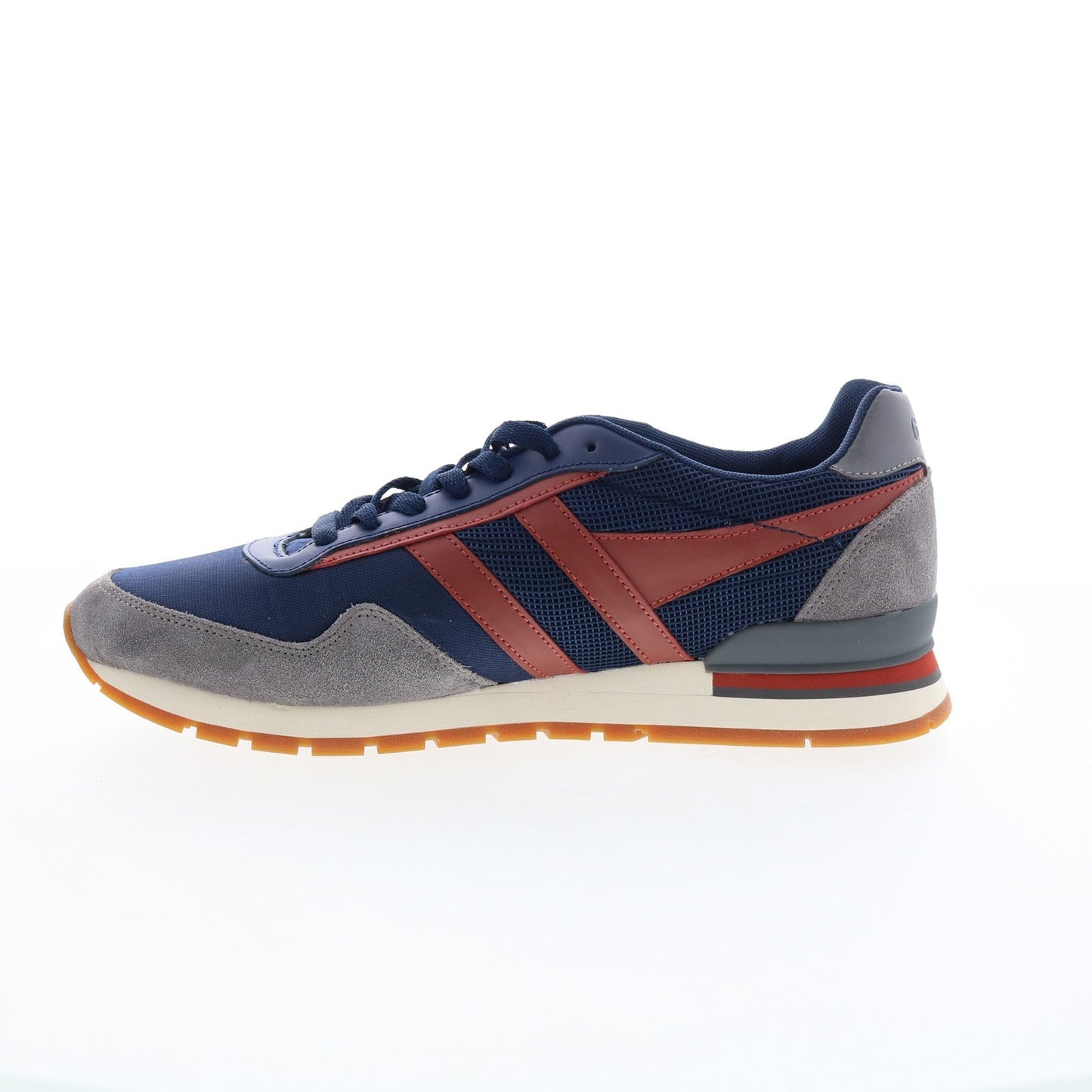 Gola Atlanta CMB425 Mens Blue Suede Lace Up Lifestyle Sneakers Shoes