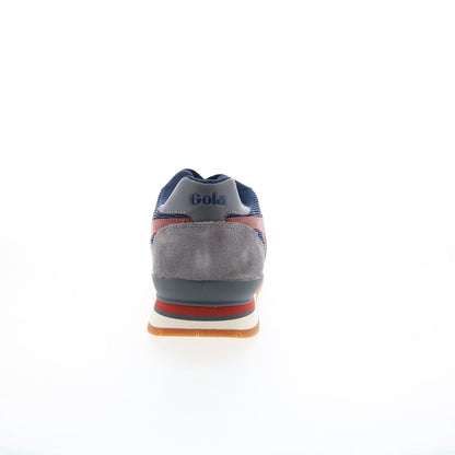 Gola Atlanta CMB425 Mens Blue Suede Lace Up Lifestyle Sneakers Shoes