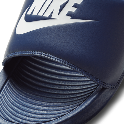 Victori One Slides Men's :Midnight Navy | White