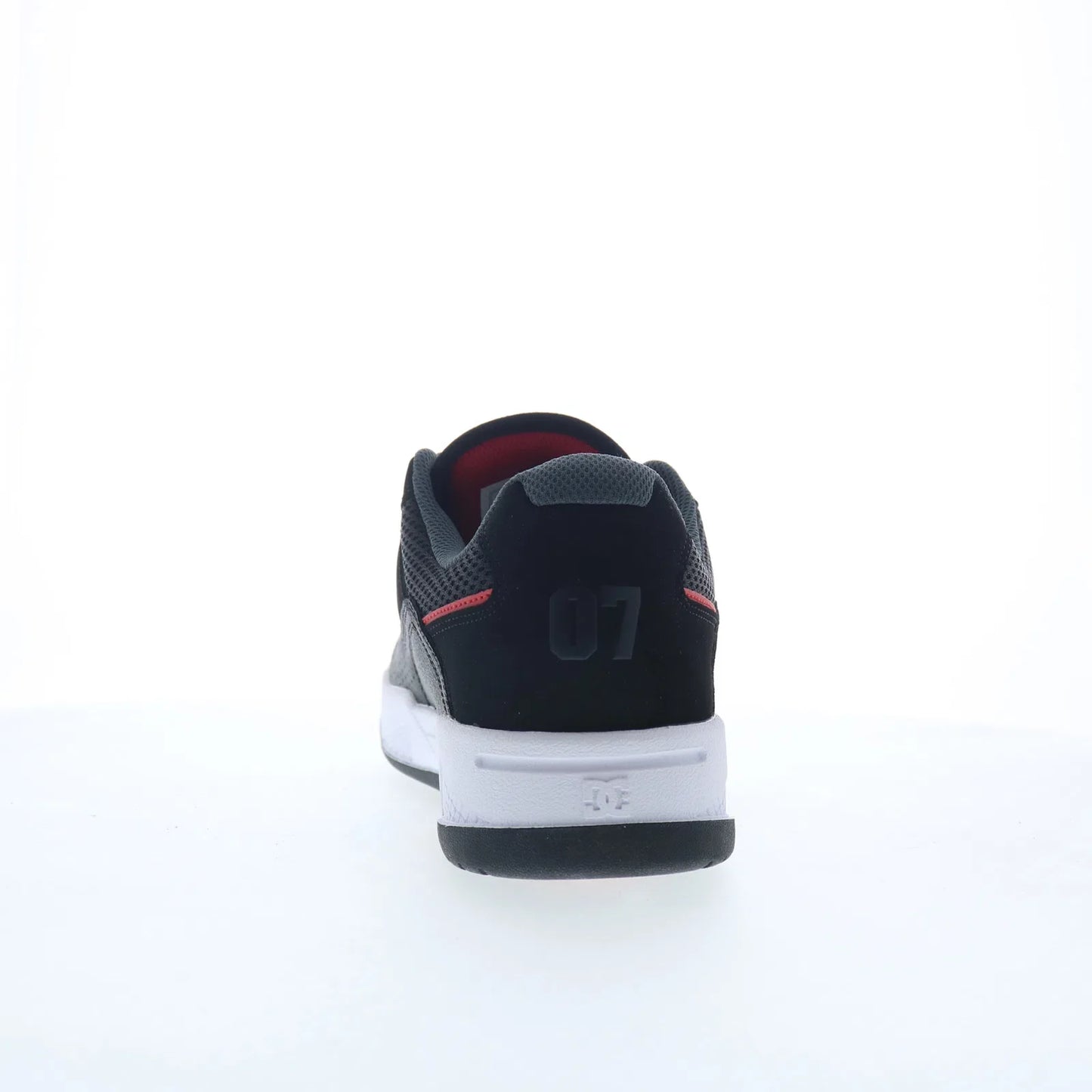 DC Construct DC01659061-BLKRED Mens Black Skate Inspired Sneakers Shoes