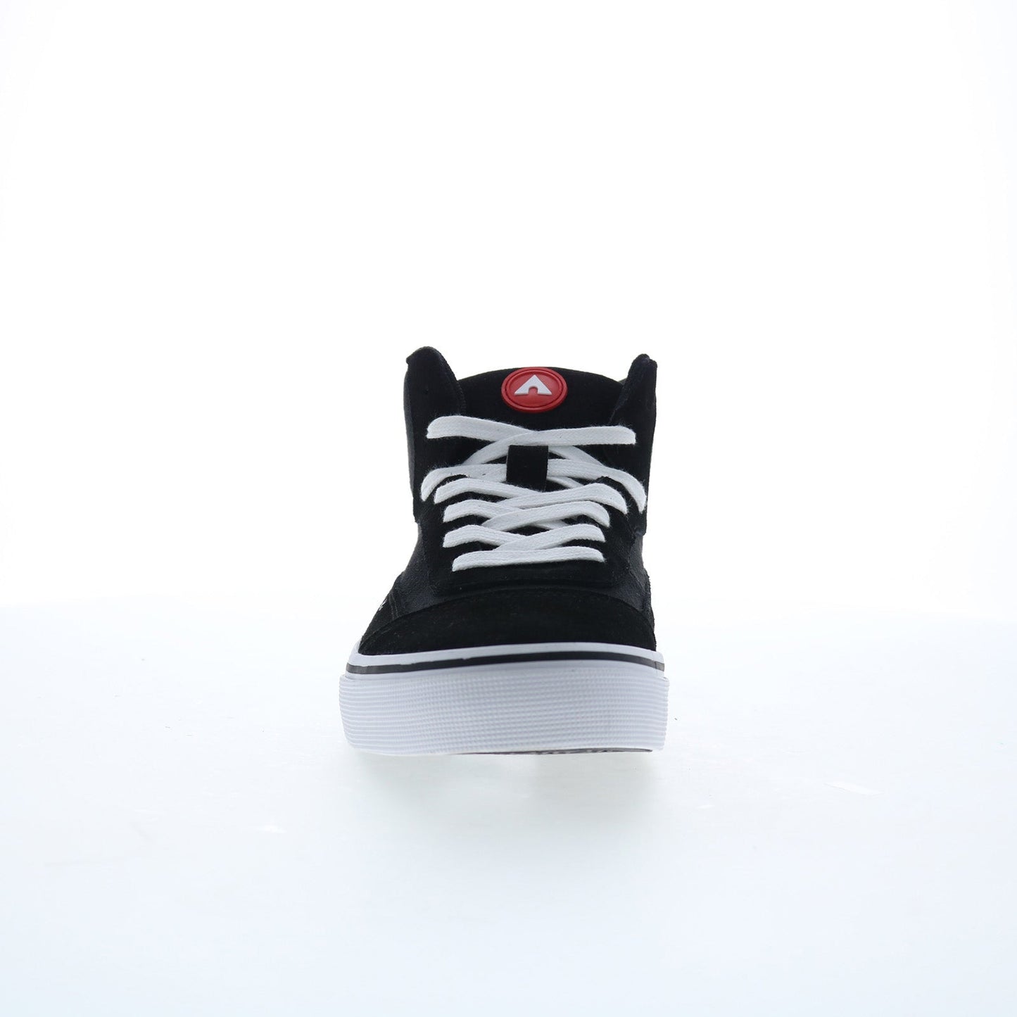 Airwalk Ollie CW06511M Mens Black Suede Skate Inspired Sneakers Shoes