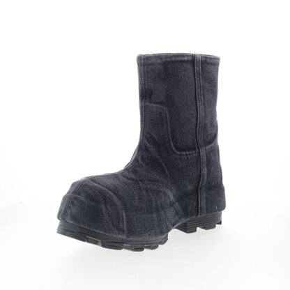 Diesel D-Hammer CH MD Y03325-P6078-T8013 Mens Black Casual Dress Boots