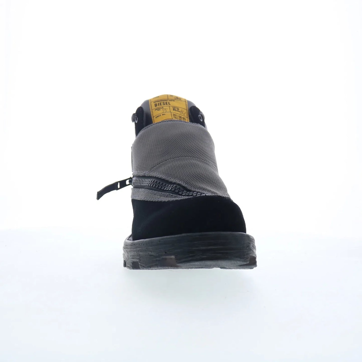 Diesel D-Hammer MB Y03000-P2590-T8013 Mens Black Suede Casual Dress Boots