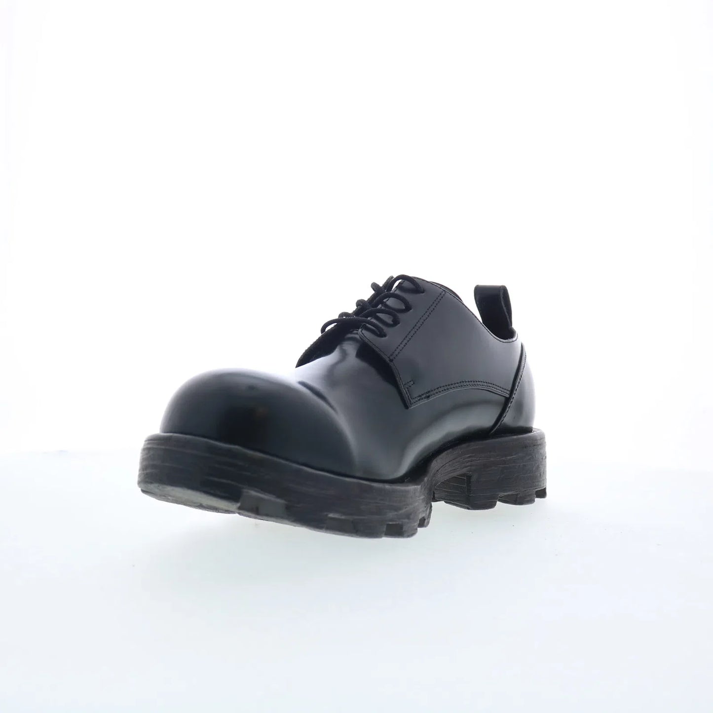 Diesel D-Hammer Sh Mens Black Leather Oxfords & Lace Ups Plain Toe Shoes