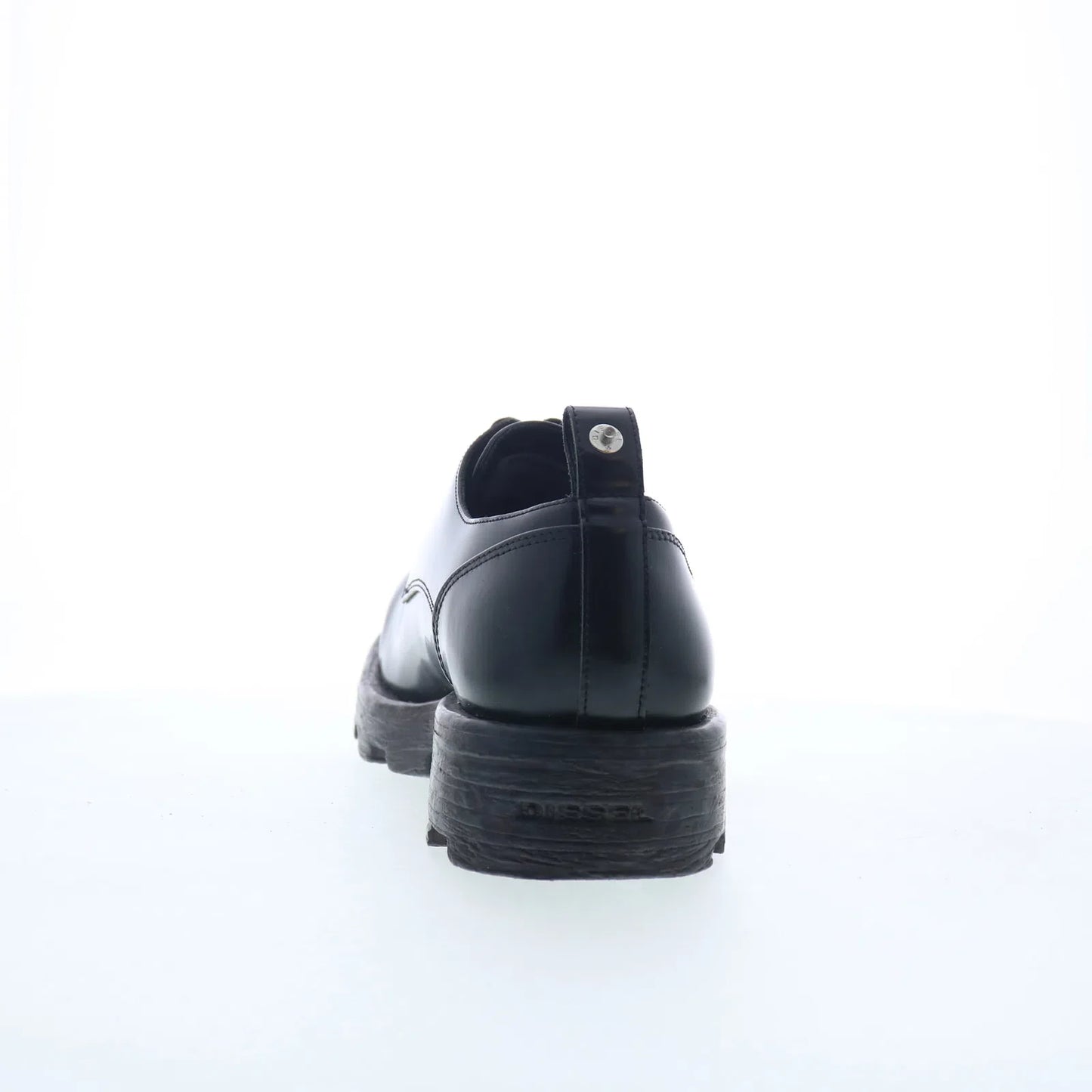 Diesel D-Hammer Sh Mens Black Leather Oxfords & Lace Ups Plain Toe Shoes