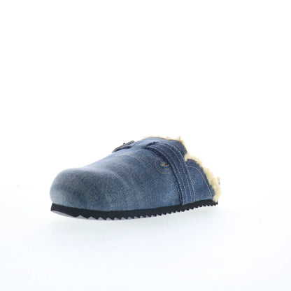 Diesel D-Woodstock X Y03375-PS913-HA378 Mens Blue Mules Slippers Shoes