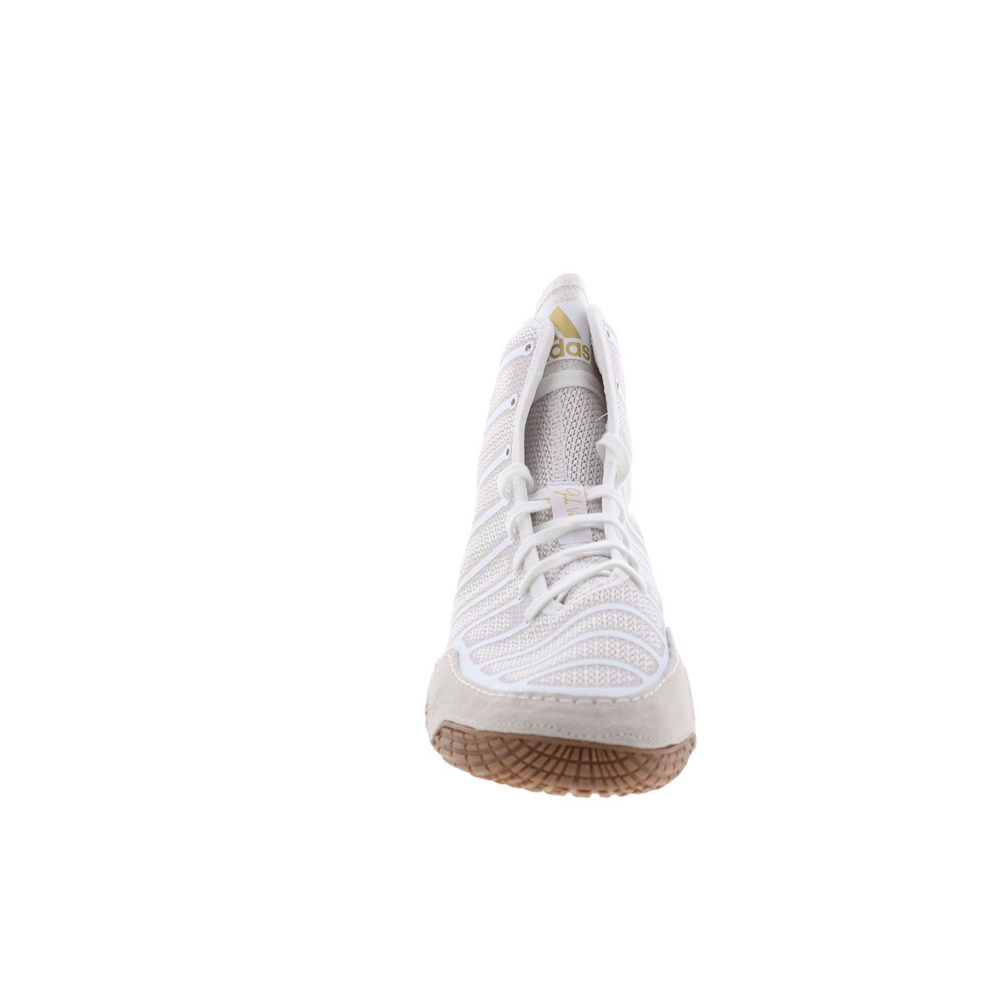 Adidas Varner DA9891 Mens Beige Synthetic Lace Up Athletic Wrestling Shoes