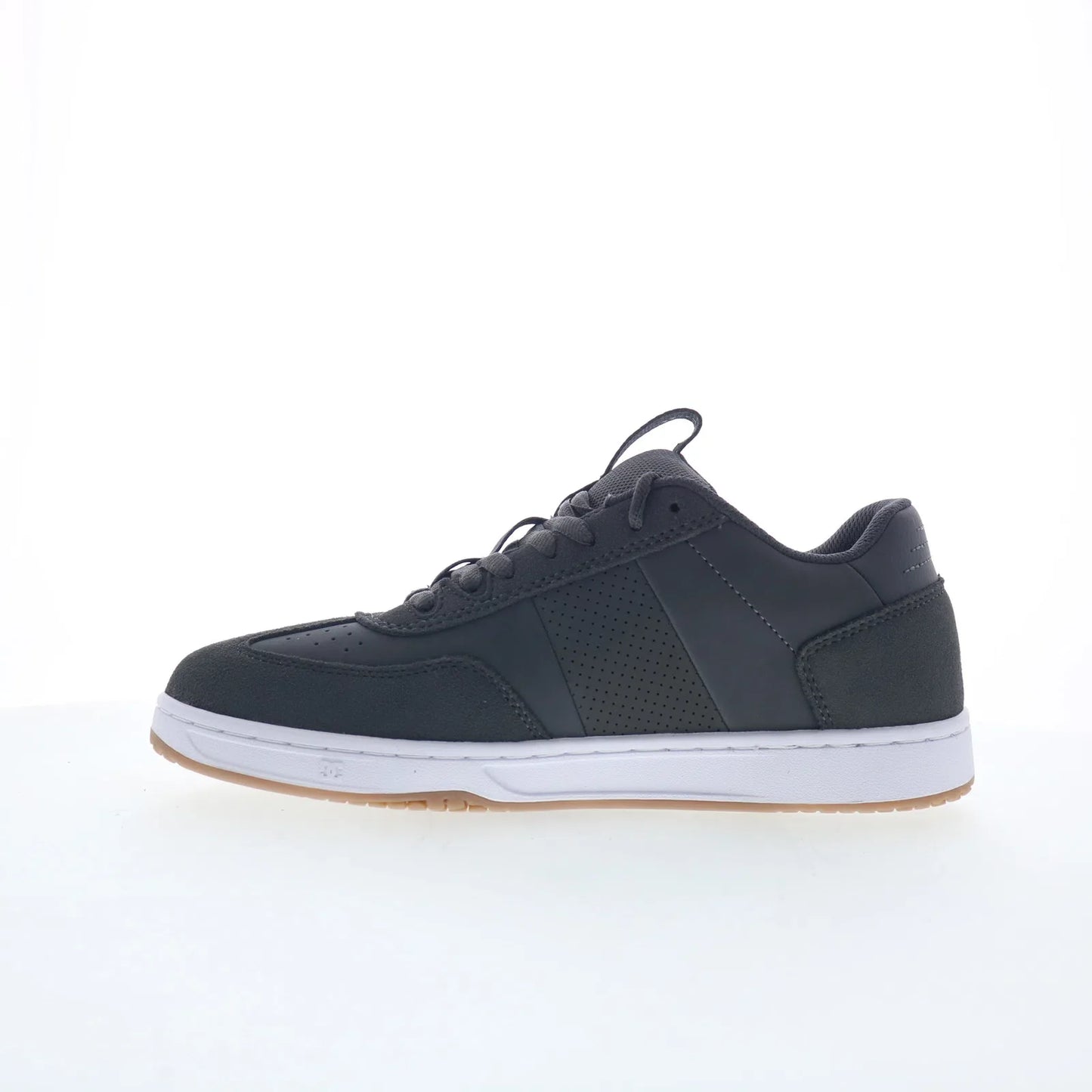 DC Astrix S DC02741025-DRKGRY Mens Gray Suede Skate Inspired Sneakers Shoes
