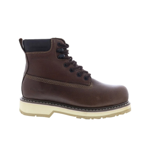 Die Hard Crusader DH60740 Mens Brown Leather Lace Up Work & Safety Boots