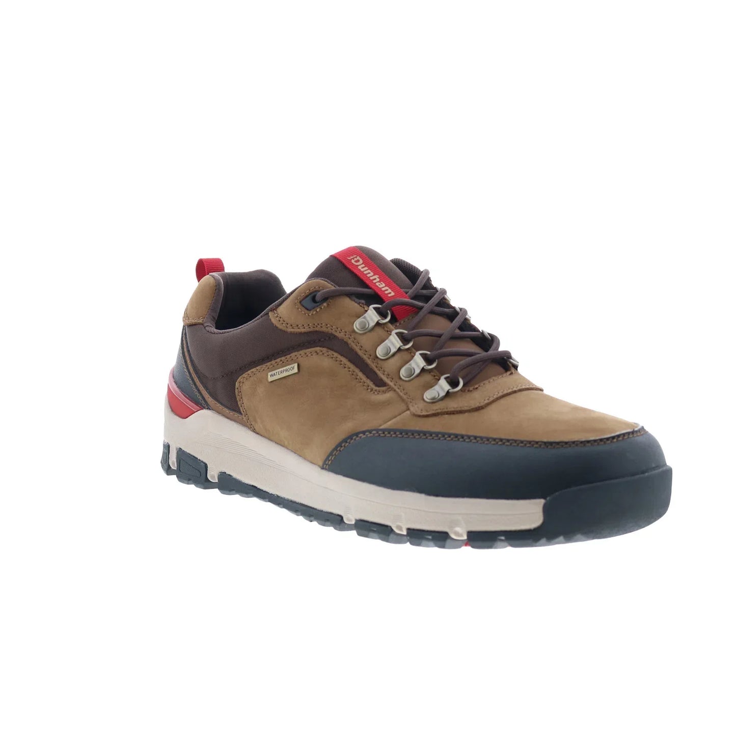 Dunham Alpine WP Lace Up Mens Brown Extra Wide 4E Lifestyle Sneakers Shoes