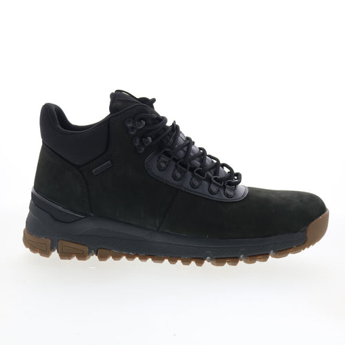 Dunham Alpine WP Lace Up Mid Mens Black Extra Wide 4E Casual Dress Boots