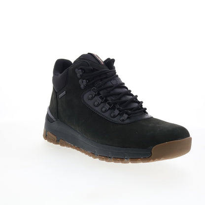 Dunham Alpine WP Lace Up Mid Mens Black Extra Wide 4E Casual Dress Boots