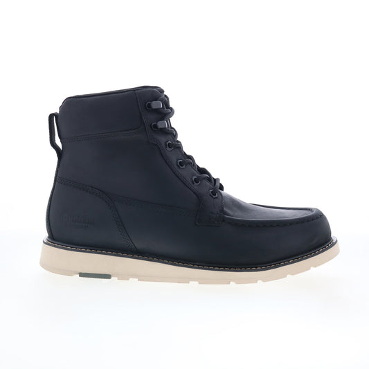 Dunham Brisco Waterproof Lace Up Mens Black Extra Wide 4E Casual Dress Boots
