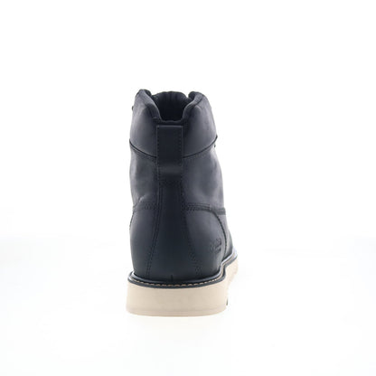 Dunham Brisco Waterproof Lace Up Mens Black Extra Wide Casual Dress Boots