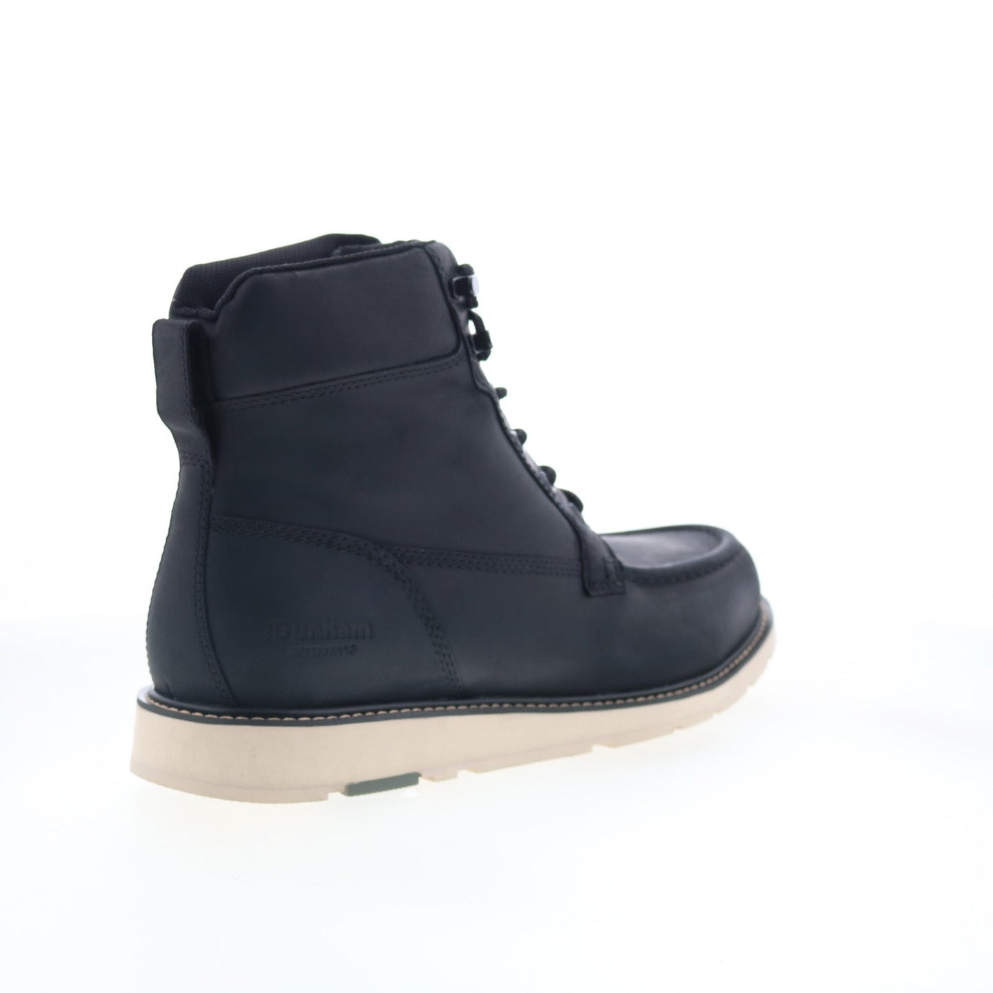 Dunham Brisco Waterproof Lace Up Mens Black Extra Wide 4E Casual Dress Boots