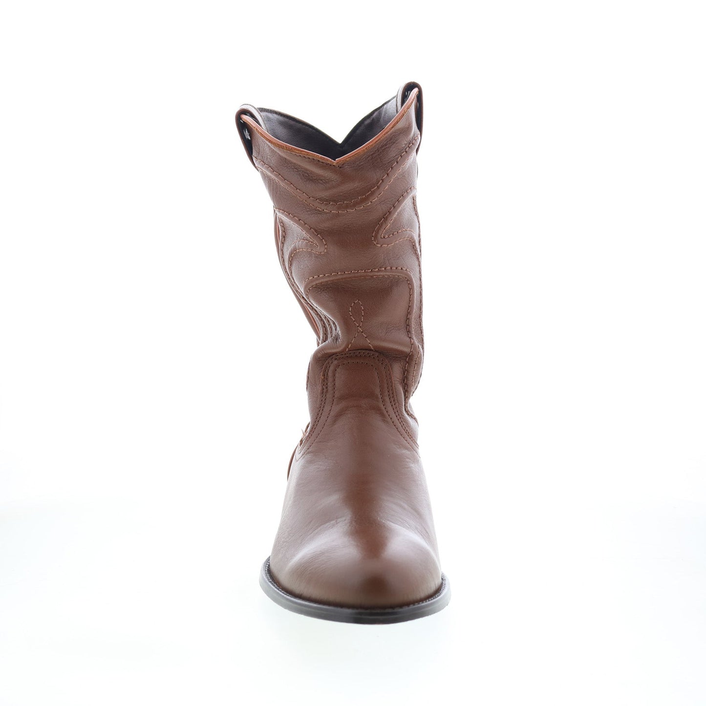 Dingo Montana DI-316 Mens Brown Leather Slip On Western Boots