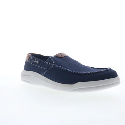 Clarks Driftlite Step 26176940 Mens Blue Loafers & Slip Ons Casual Shoes