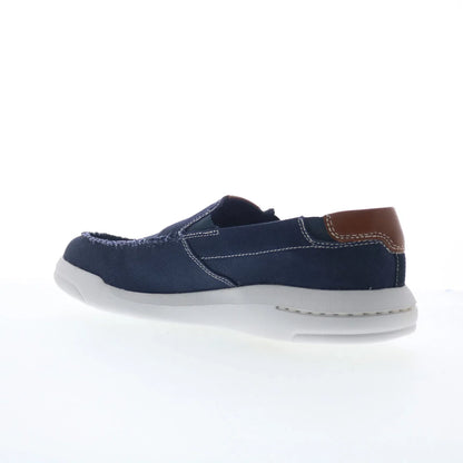 Clarks Driftlite Step 26176940 Mens Blue Loafers & Slip Ons Casual Shoes