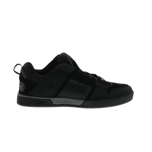 DVS Comanche LT DV01249001 Mens Black Nubuck Skate Inspired Sneakers Shoes
