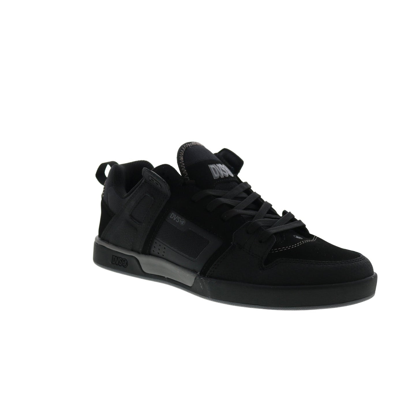 DVS Comanche LT DV01249001 Mens Black Nubuck Skate Inspired Sneakers Shoes