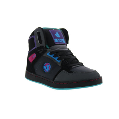 DVS Honcho DVF0000333009 Womens Gray Nubuck Skate Inspired Sneakers Shoes