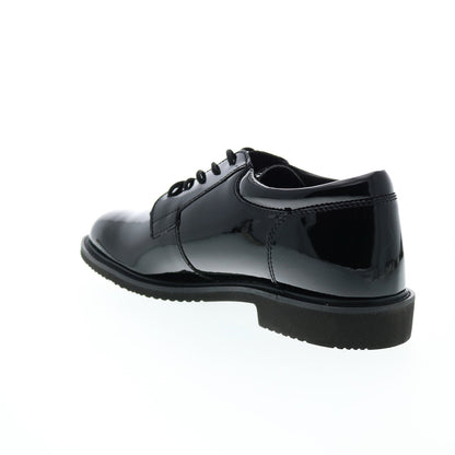 Bates Sentry Lux High Gloss E01851 Mens Black Oxfords Plain Toe Shoes