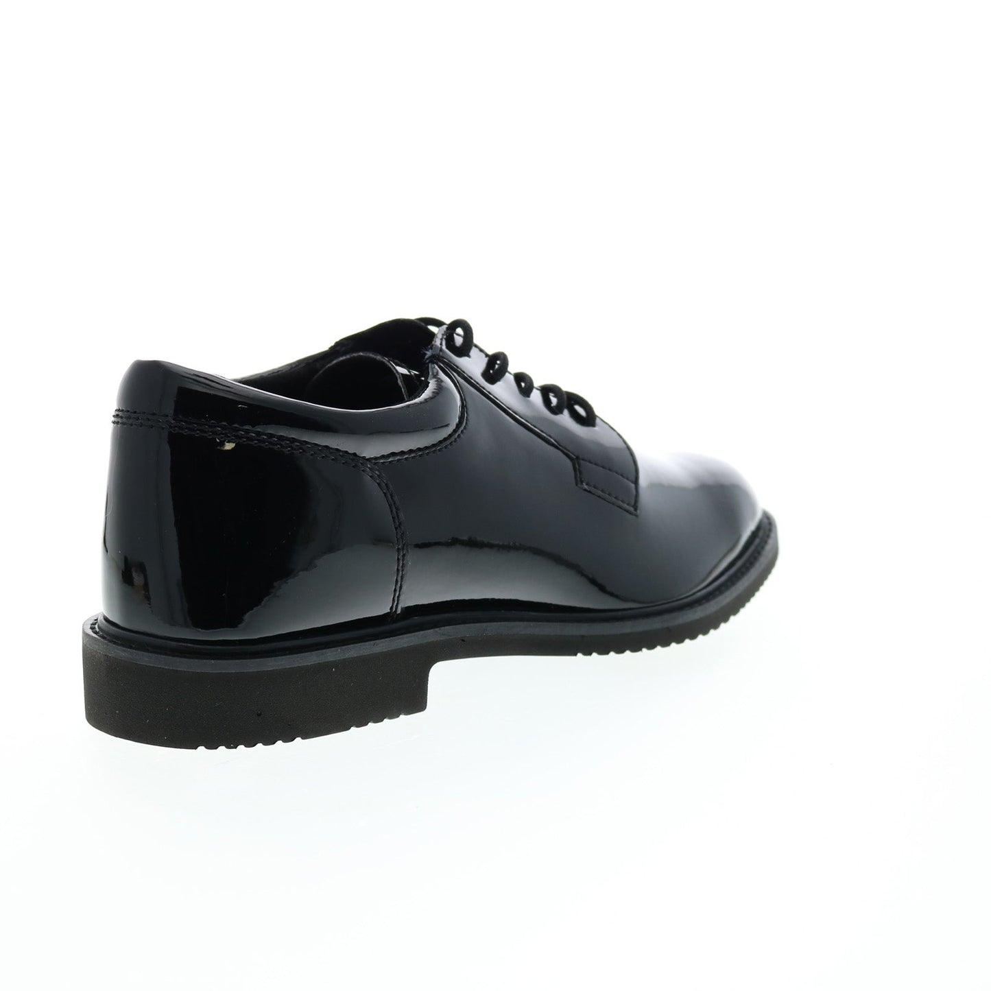 Bates Sentry Lux High Gloss E01851 Mens Black Oxfords Plain Toe Shoes