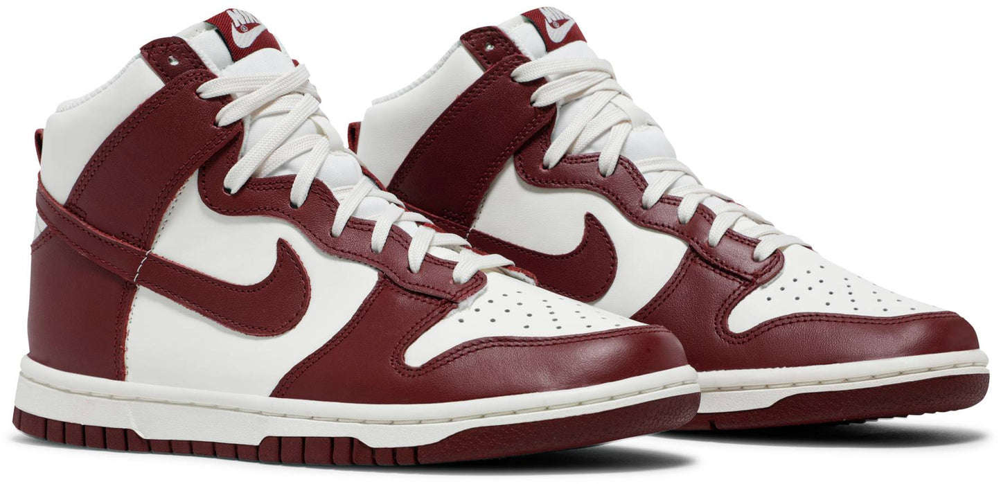 Nike Womens Dunk High Sneakers - 'Team Red'