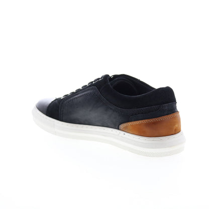 English Laundry Weaver EL2557L Mens Black Leather Lifestyle Sneakers Shoes