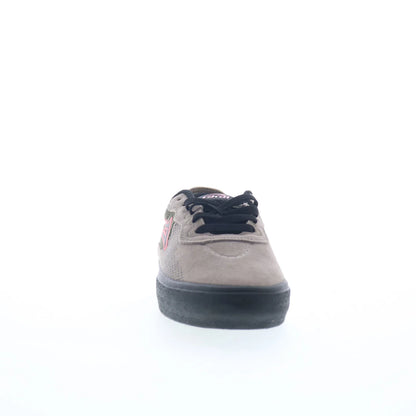 Lakai Essex Mens Gray Suede Lace Up Skate Inspired Sneakers Shoes